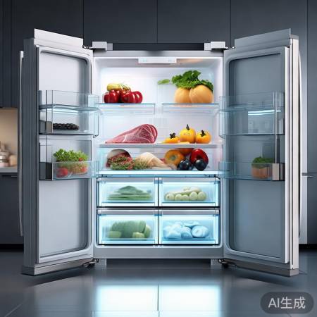 美的冰箱507：变频保鲜，空气