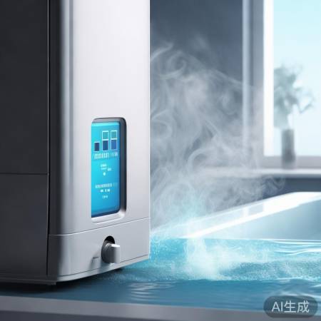 热水器预热,热水即用。