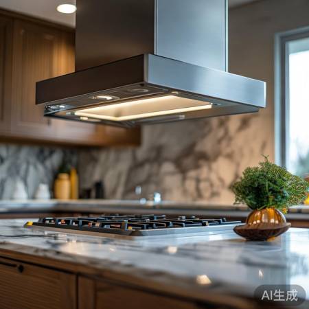 油烟机噪音低,生活更宁静