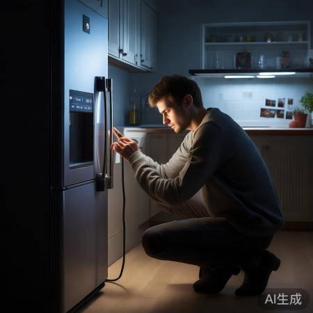 “检查电源，解决冰箱冷冻警报”