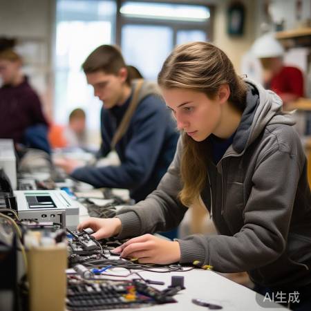 选班重实践，耐心毅力修家电