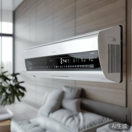 空调能效比高，可能为变频。