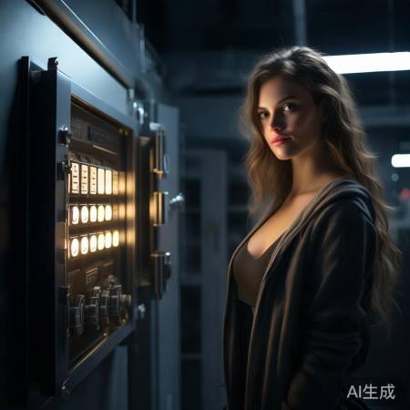 保险柜密码简单，美女易破解