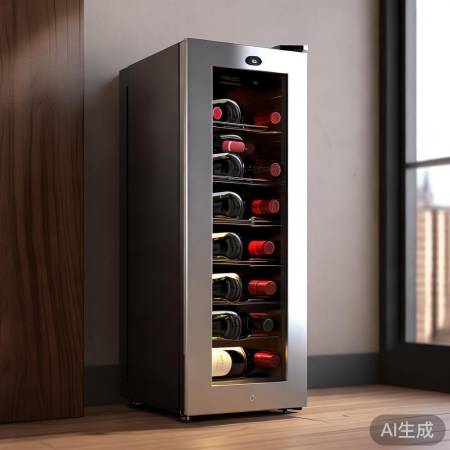 风冷红酒柜，小巧便捷，智能调节