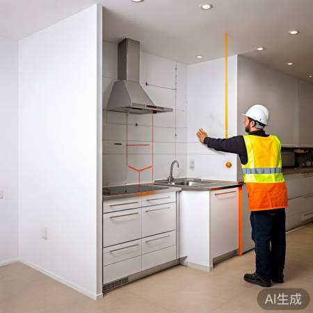 确定穿墙位，避管道电线，安全安