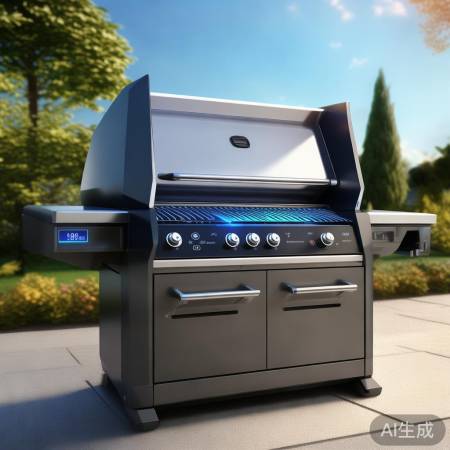 智能控温童锁，安全烤肉好帮手。