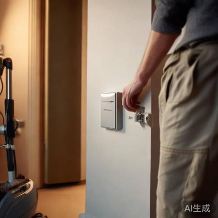 安装开关，连接电线，方便控制吸