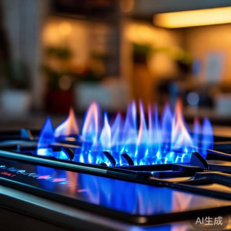 新型燃气灶，火力强，节能环保。