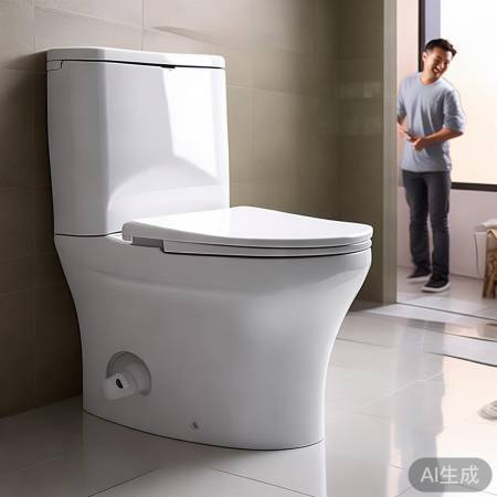 松下智能马桶，简约美观，安装便