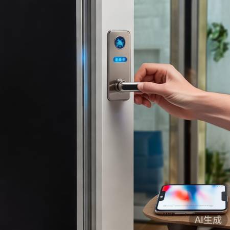 指纹锁更换，注意清洁测试，iP