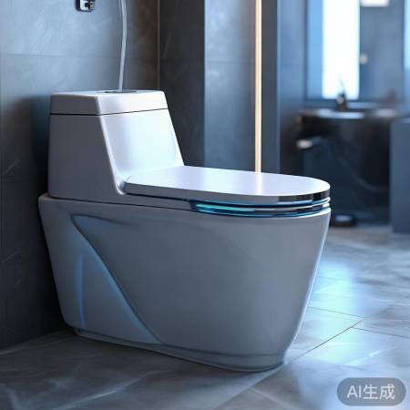智能马桶人性化冲水，遥控舒适调