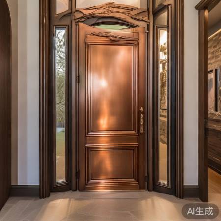 铜门防盗选正规，质量保证更放心