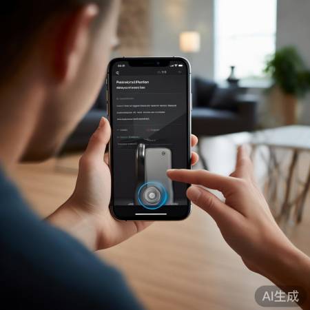 智能锁配网，APP指引连接Wi