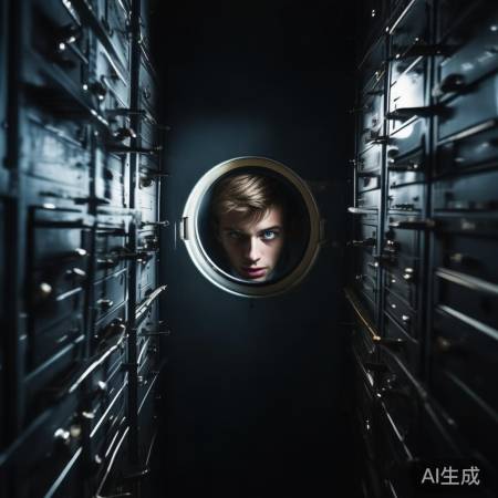 观察保险柜，寻找密码线索