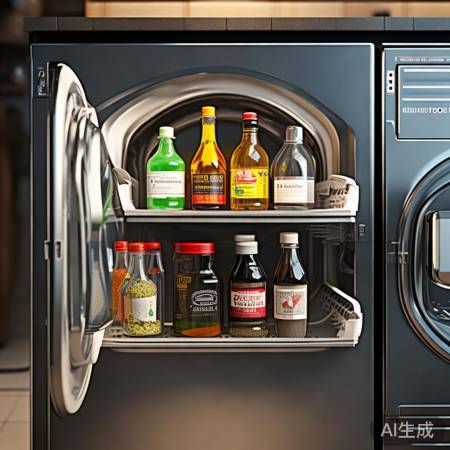 洗衣机变厨房整理宝地
