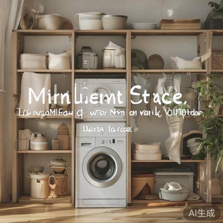 断舍离新风尚，旧洗衣机变储物间