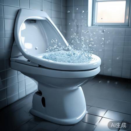 马桶圈座细菌多，盖盖儿保健康。