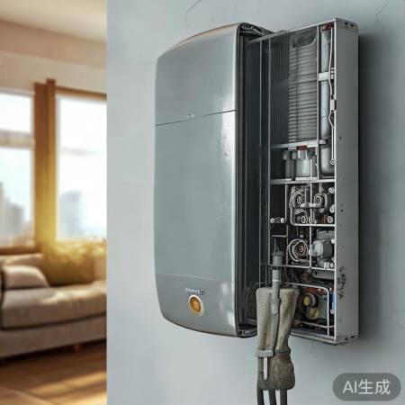 壁挂炉不清洁，热水不够用，清洗