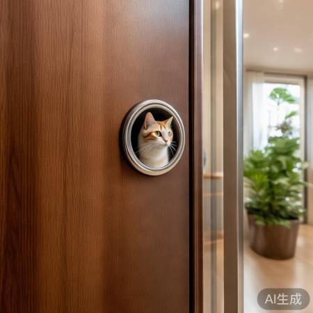 焊死猫眼,保障家宅安全