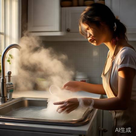 温水去油杀菌妙招