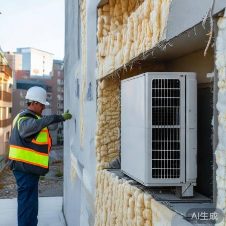 空调装保温层影响散热，拆除可改