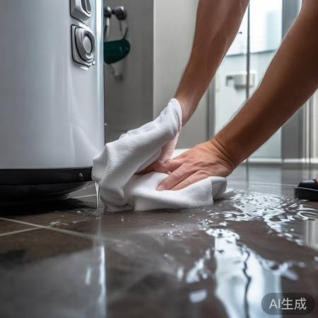 关闭电源，找漏擦干防蔓延