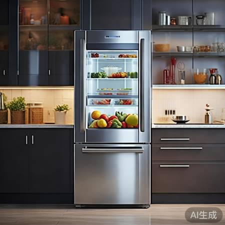 冰箱摆放选对位，厨房防菌静音佳
