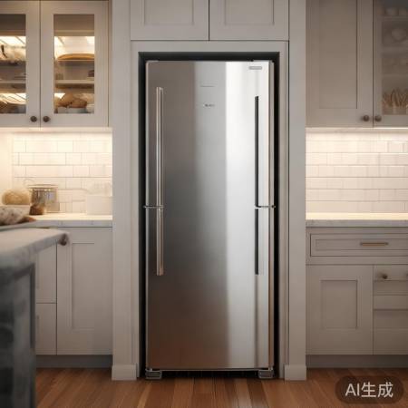 厨房小冰箱，空间节省利器