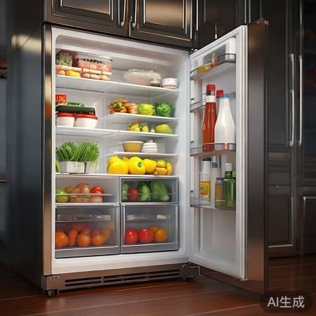 冰箱食物不塞满，散热佳。