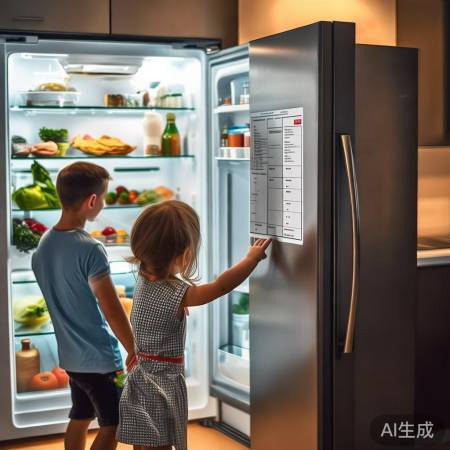 冰箱常清洁，健康生活好。