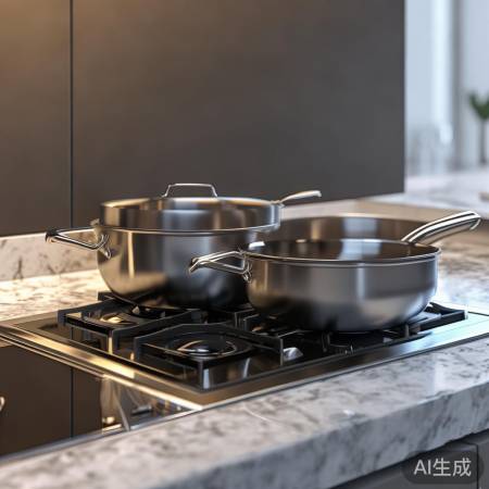 多种铁锅适集成灶烹饪