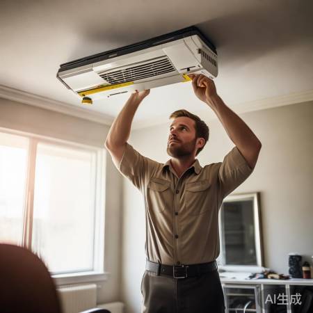 咨询师傅,空调吊装高度宜咨询