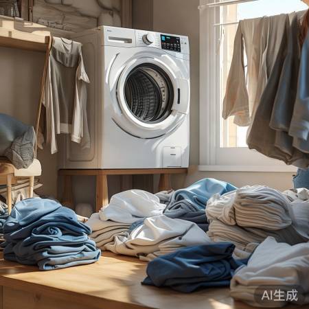 高温烘干衣物有害，低温晾晒更健