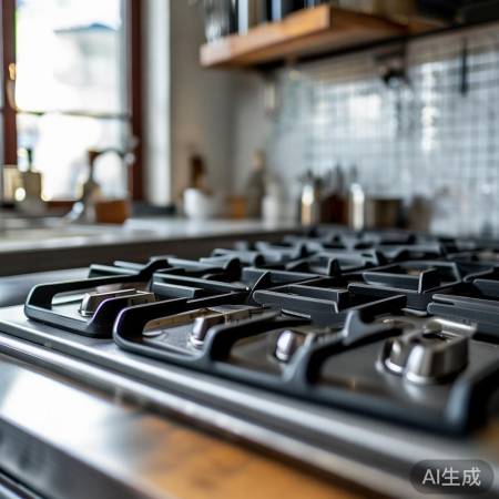 尚朋堂燃气灶,清洁方便易操作