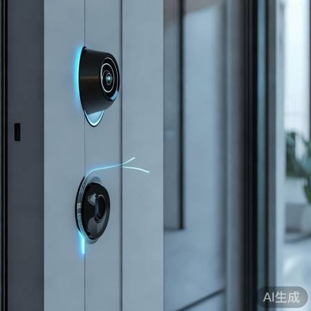 人脸识别指纹锁，安全便捷独特