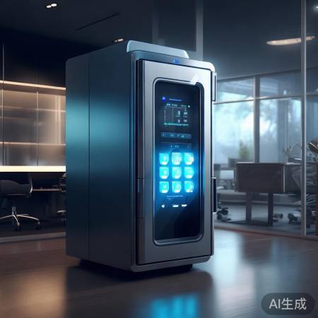 智能密码锁保险柜，适应新技术。