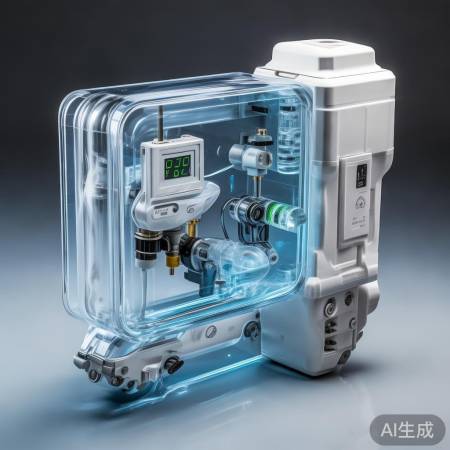 压力保护器监控水压，自动调节。