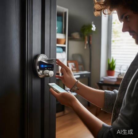 指纹锁问题，重启开关键解决。