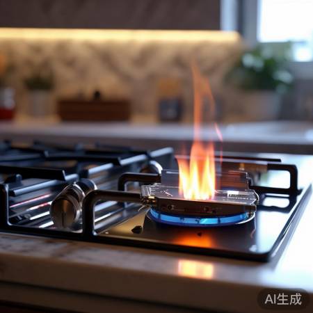 燃气灶点火问题，需检查更换。