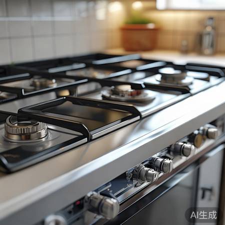 燃气灶后，关阀防泄漏。