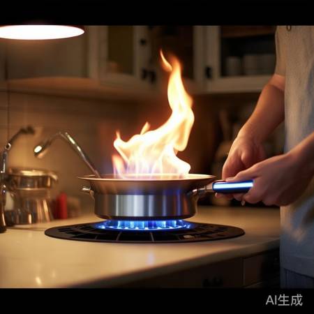 燃气灶火焰适中控制
