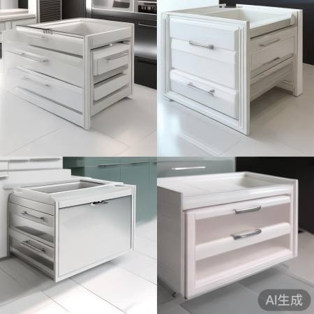 抽屉材质：PP白，PVC多彩，