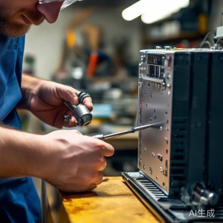 螺丝刀调电源，方向要搞清。