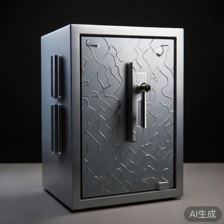 保险柜图案：适中复杂、材质坚固
