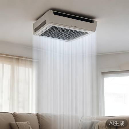 中央空调，吊顶安装，美观静音。