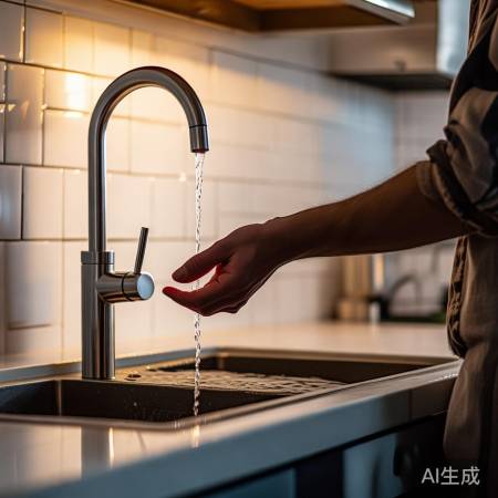 调至适中温度,手试安全调整。