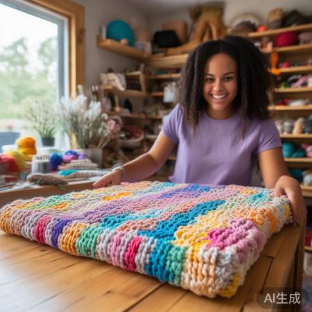 DIY洗衣机垫教程，温馨又锻炼