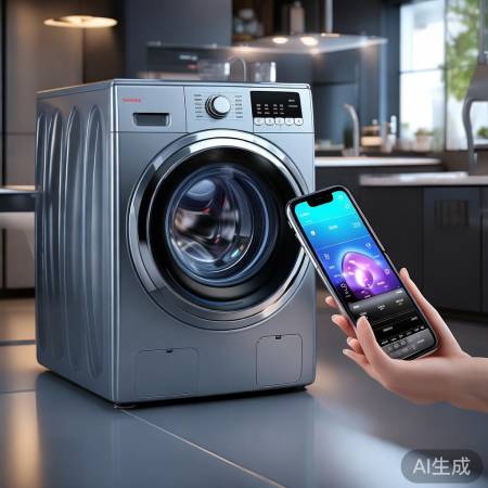 云米洗衣机，手机控洗衣，智能升