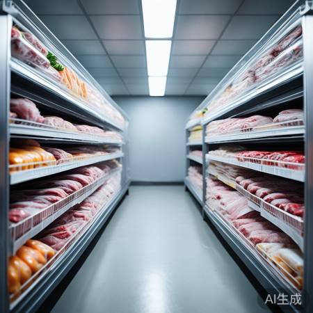 冷冻室内景