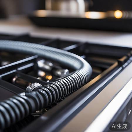 燃气灶软管设计巧，安全耐用防脱